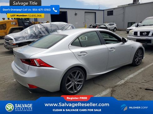 Used 2014 Lexus IS 250 w/ F-Sport Package RWD image 4
