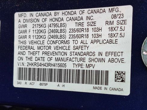 Certified 2024 Honda CR-V EX image 33