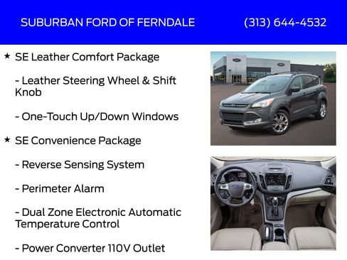 Used 2015 Ford Escape SE w/ Equipment Group 201A image 9