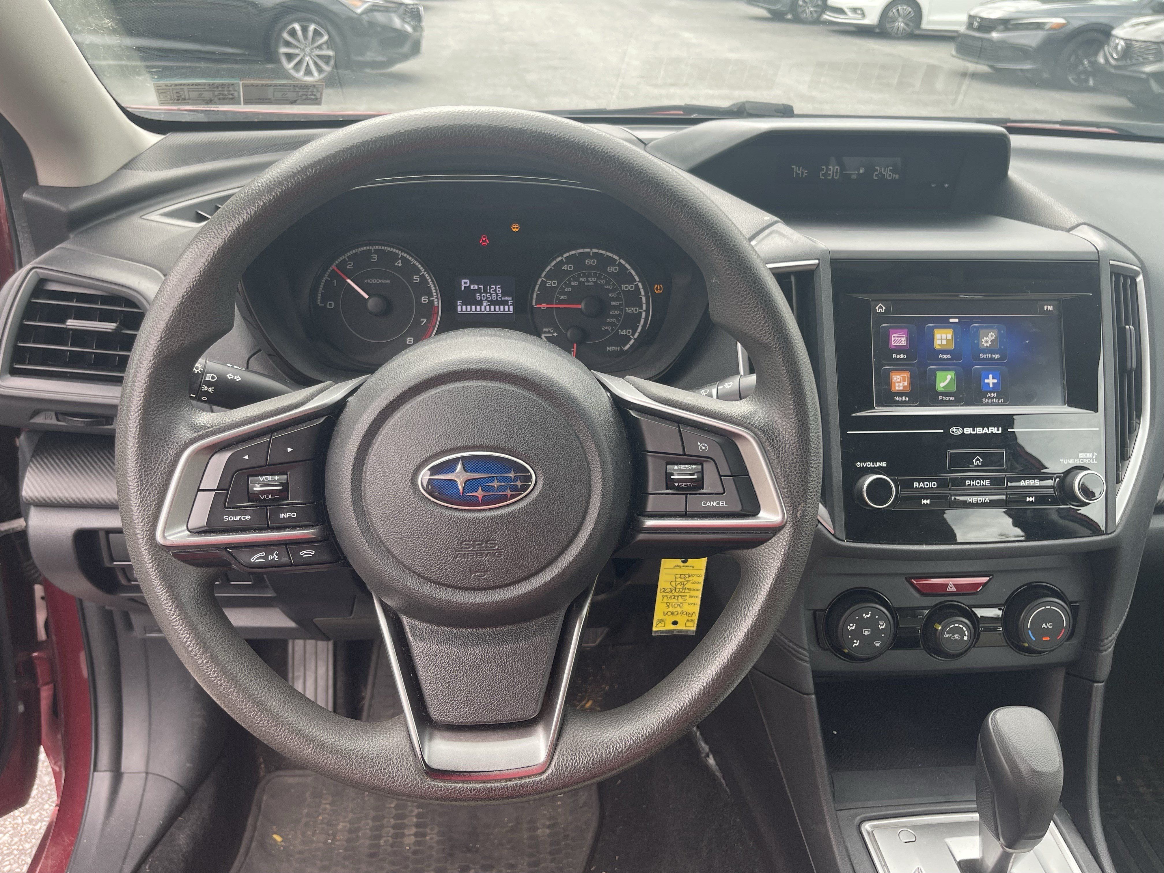 Used 2018 Subaru Impreza 2.0i AWD/4WD image 12