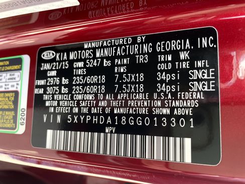 Used 2016 Kia Sorento EX image 22