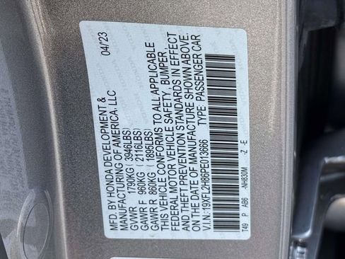 Certified 2023 Honda Civic Sport image 31