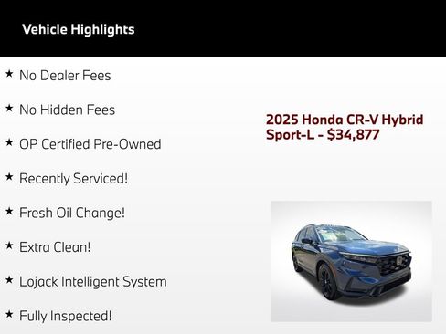 Used 2025 Honda CR-V Sport-L image 3