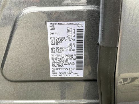 New 2026 Nissan Pathfinder Rock Creek AWD/4WD image 14