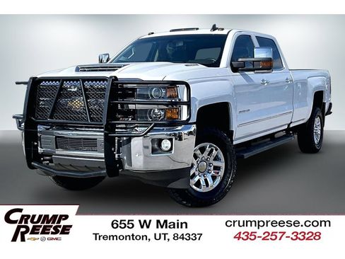 Used 2019 Chevrolet Silverado 3500 LTZ w/ Duramax Plus Package AWD/4WD image 1