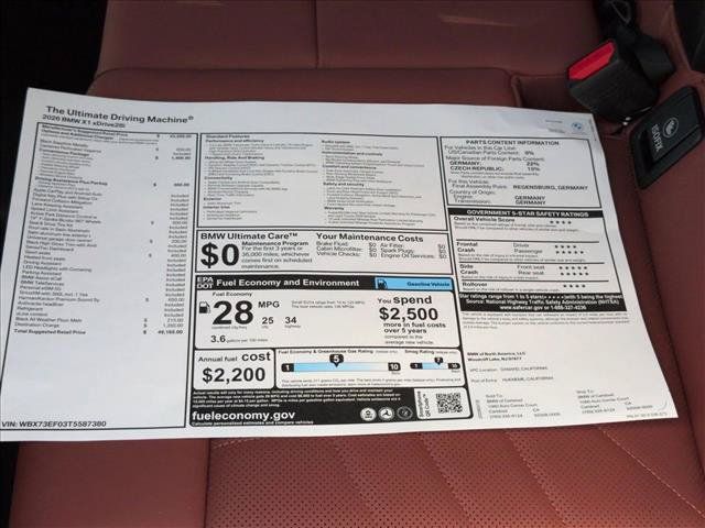 Used 2026 BMW X1 xDrive28i w/ Convenience Package AWD/4WD image 17