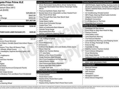 Used 2020 Toyota Prius Prime XLE image 17