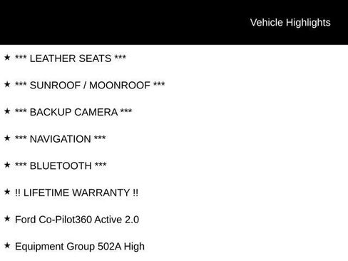 Used 2022 Ford F150 Lariat w/ Equipment Group 502A High image 23