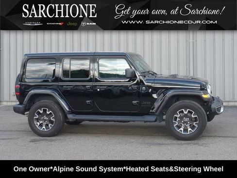 Used 2025 Jeep Wrangler Unlimited Sahara AWD/4WD image 1
