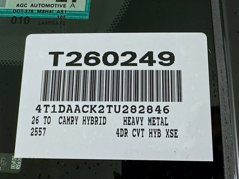 New 2026 Toyota Camry XSE FWD image 17
