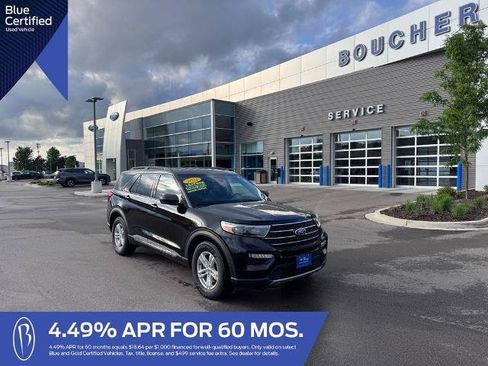 Certified 2021 Ford Explorer XLT w/ Equipment Group 202A AWD/4WD image 1