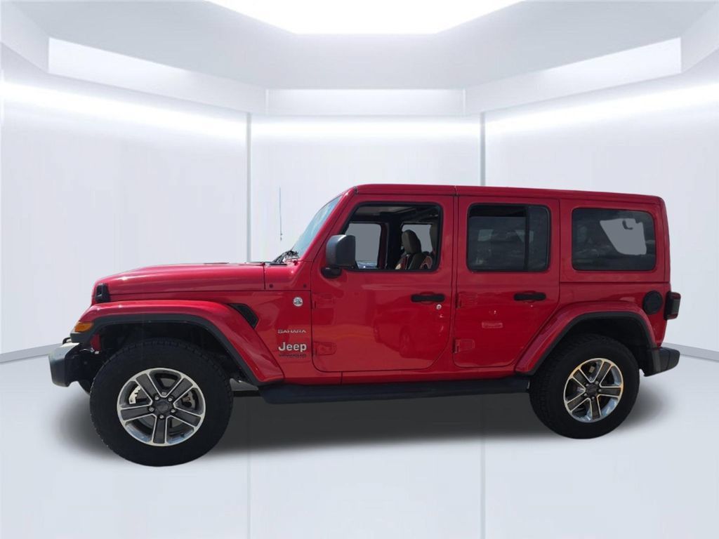 Used 2018 Jeep Wrangler Unlimited Sahara w/ LED Lighting Group AWD/4WD image 37