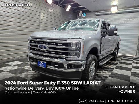 Used 2024 Ford F350 Lariat w/ Chrome Package AWD/4WD image 1