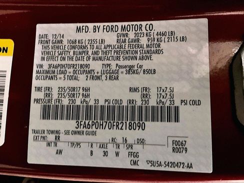 Used 2015 Ford Fusion SE image 33