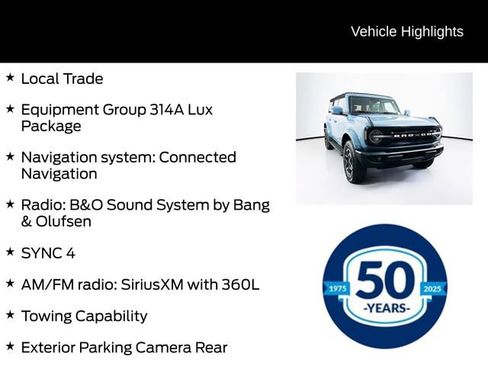 Used 2021 Ford Bronco Outer Banks image 6