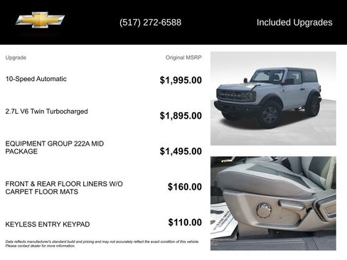 Used 2023 Ford Bronco Big Bend image 5