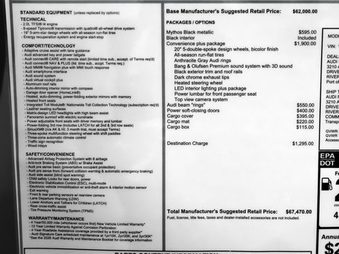 New 2026 Audi Q7 2.0T Premium image 27