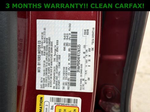 Used 2015 Ford Fusion SE w/ Equipment Group 201A image 23