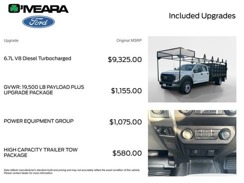 Used 2021 Ford F550 4x4 Crew Cab Super Duty image 4