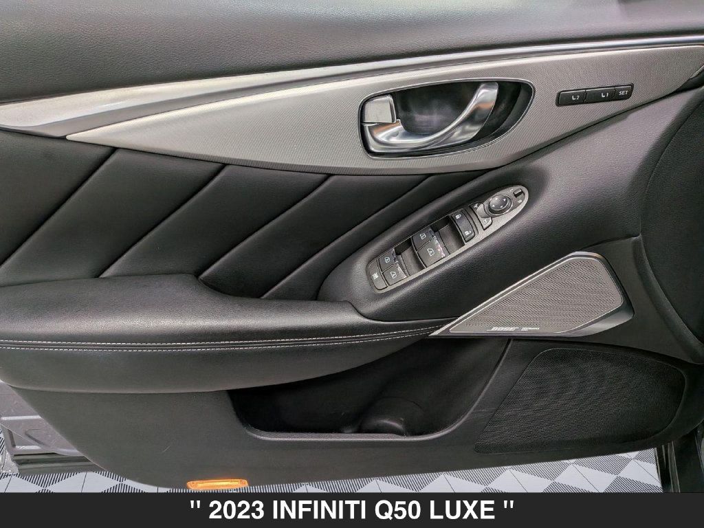 Used 2023 INFINITI Q50 Luxe w/ Cargo Package AWD/4WD image 13
