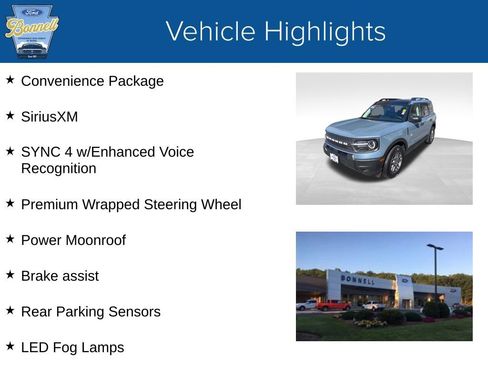 Used 2025 Ford Bronco Sport Big Bend w/ Convenience Package image 5