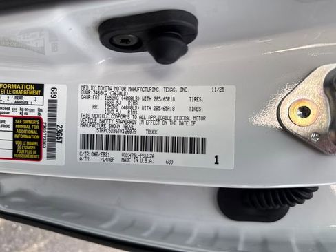 Used 2026 Toyota Tundra TRD Pro AWD/4WD image 16