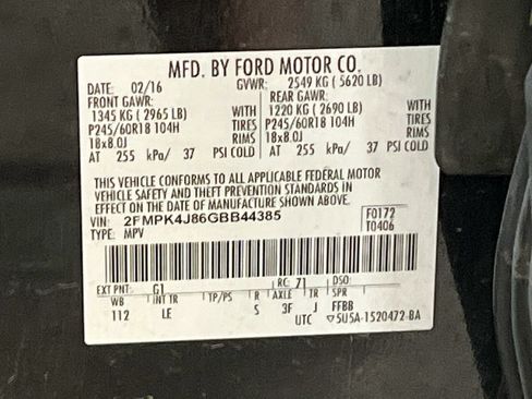Used 2016 Ford Edge SEL w/ Equipment Group 201A AWD/4WD image 29