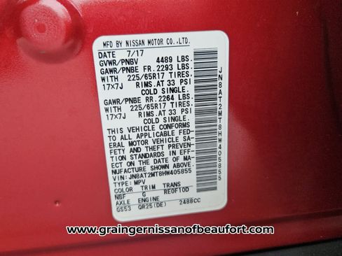 Used 2017 Nissan Rogue S FWD image 7