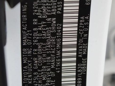Used 2021 Toyota Camry XSE FWD image 26