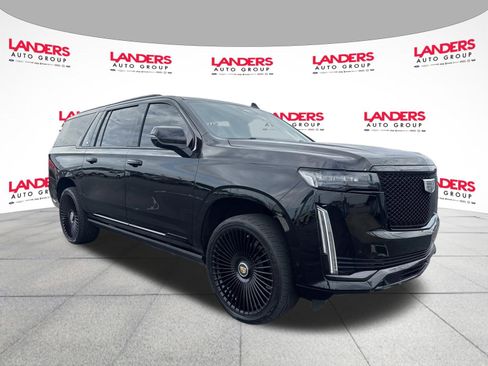 Used 2022 Cadillac Escalade ESV Sport w/ Touring Package AWD/4WD image 1