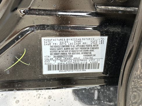 New 2026 Nissan Sentra SR w/ SR All Weather Package image 34