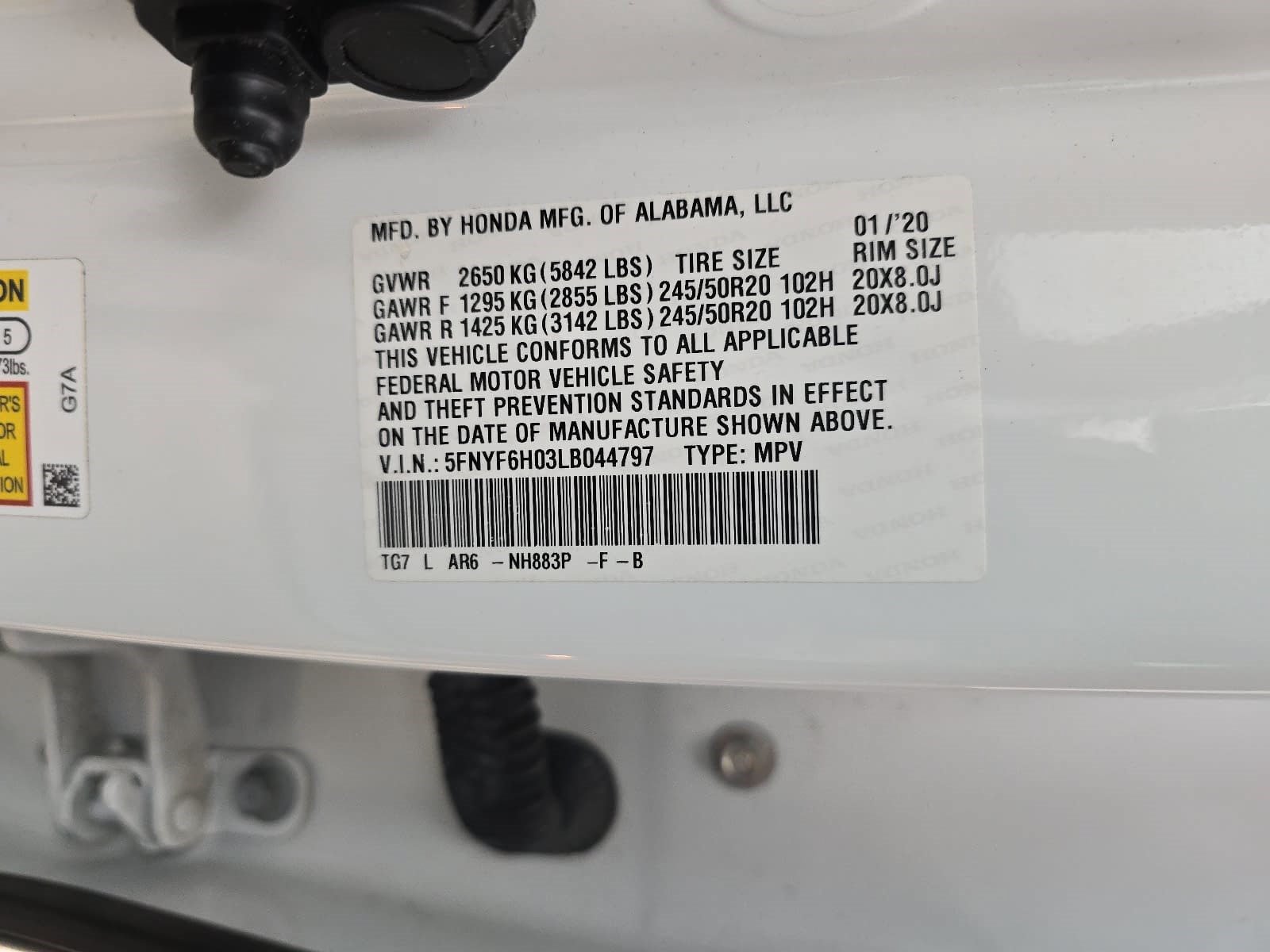 Used 2020 Honda Pilot Elite image 23