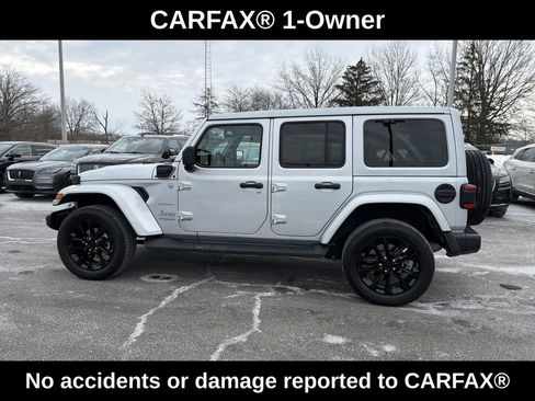 Used 2022 Jeep Wrangler Unlimited Sahara 4xe w/ Cold Weather Group image 2