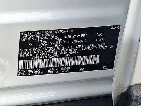 Used 2020 Toyota RAV4 XLE w/ Convenience Package AWD/4WD image 24