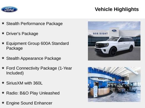 New 2026 Ford Expedition Platinum w/ Stealth Performance Package image 2