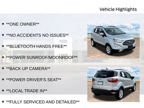 Certified 2021 Ford EcoSport SE FWD image 6