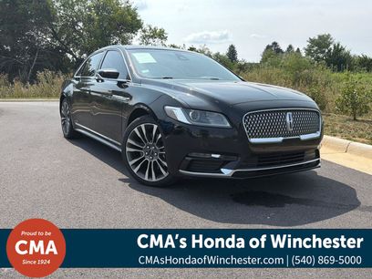 Used 2019 Lincoln Continental Select w/ Continental Climate Package