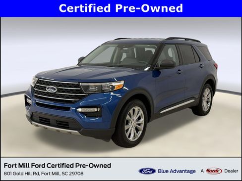 Certified 2020 Ford Explorer XLT w/ Equipment Group 202A AWD/4WD image 1