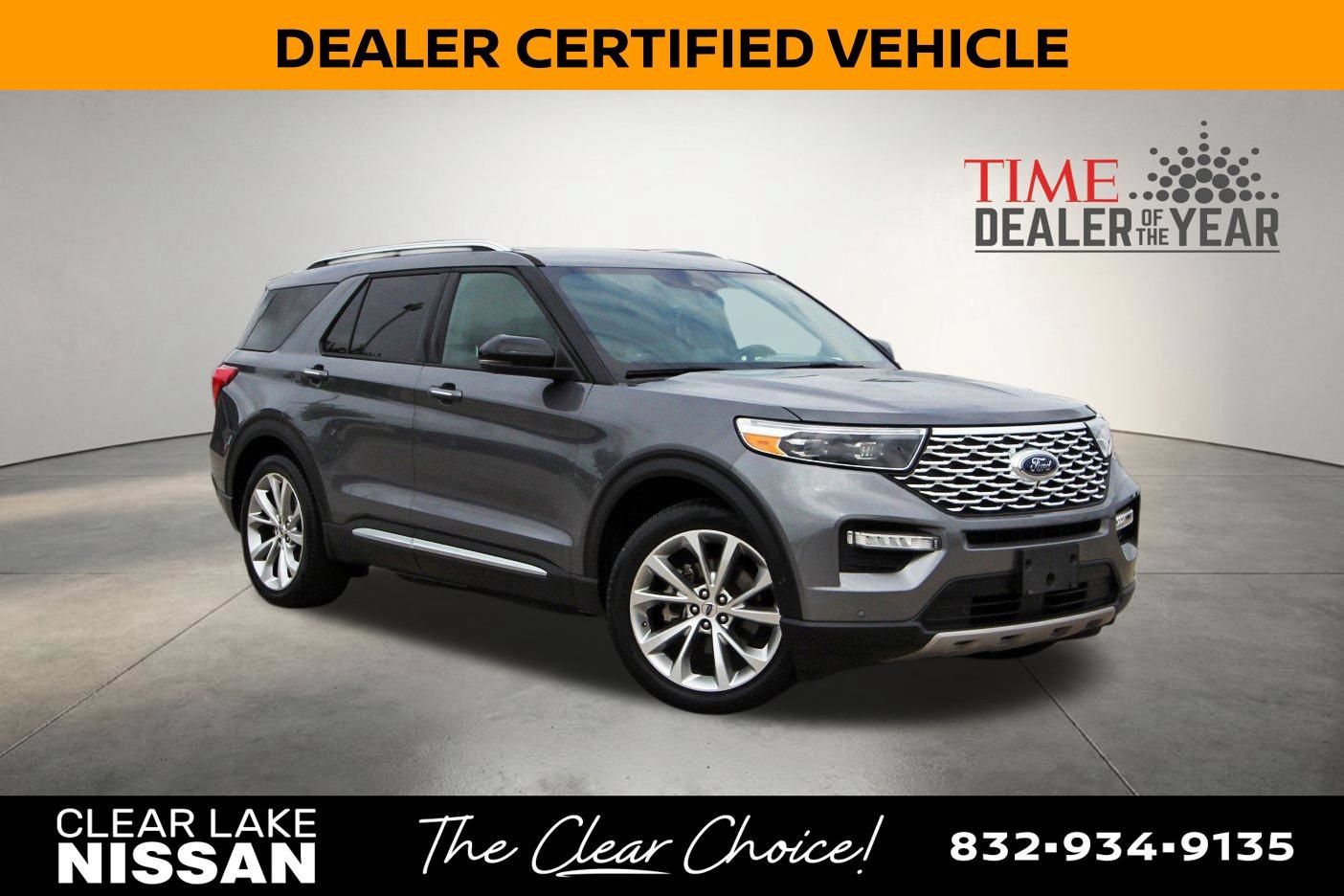 Used 2022 Ford Explorer Platinum w/ Equipment Group 601A RWD image 1