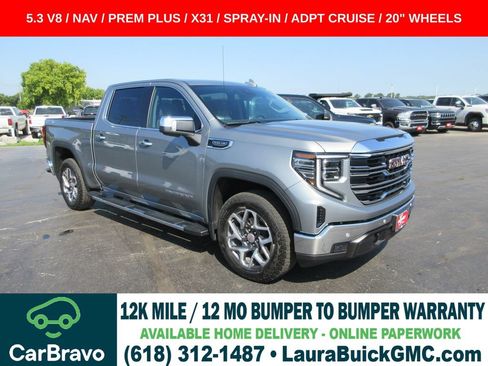 Certified 2024 GMC Sierra 1500 SLT w/ SLT Premium Plus Package AWD/4WD image 1