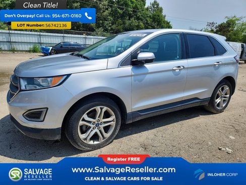 Used 2018 Ford Edge Titanium w/ Technology Package FWD image 1
