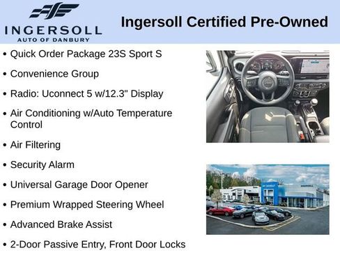Used 2025 Jeep Wrangler Unlimited Sport AWD/4WD image 10