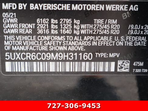 Used 2021 BMW X5 xDrive40i w/ M Sport Package AWD/4WD image 29