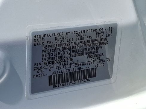 Used 2025 Nissan Versa S w/ Trunk Package FWD image 36