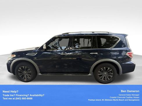 Used 2017 Nissan Armada Platinum w/ Captain Seat Package AWD/4WD image 7