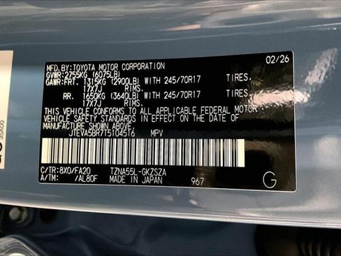 Used 2026 Toyota 4Runner SR5 AWD/4WD image 43