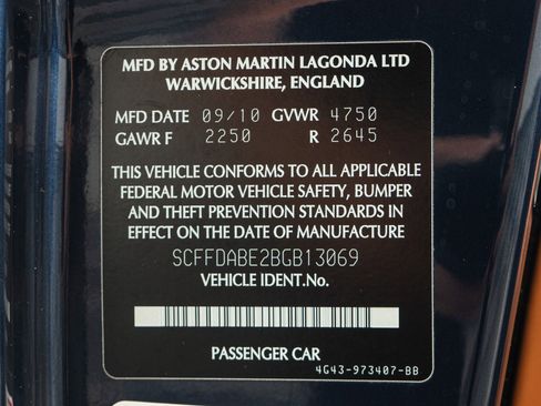 Used 2011 Aston Martin DB9 Volante RWD image 20