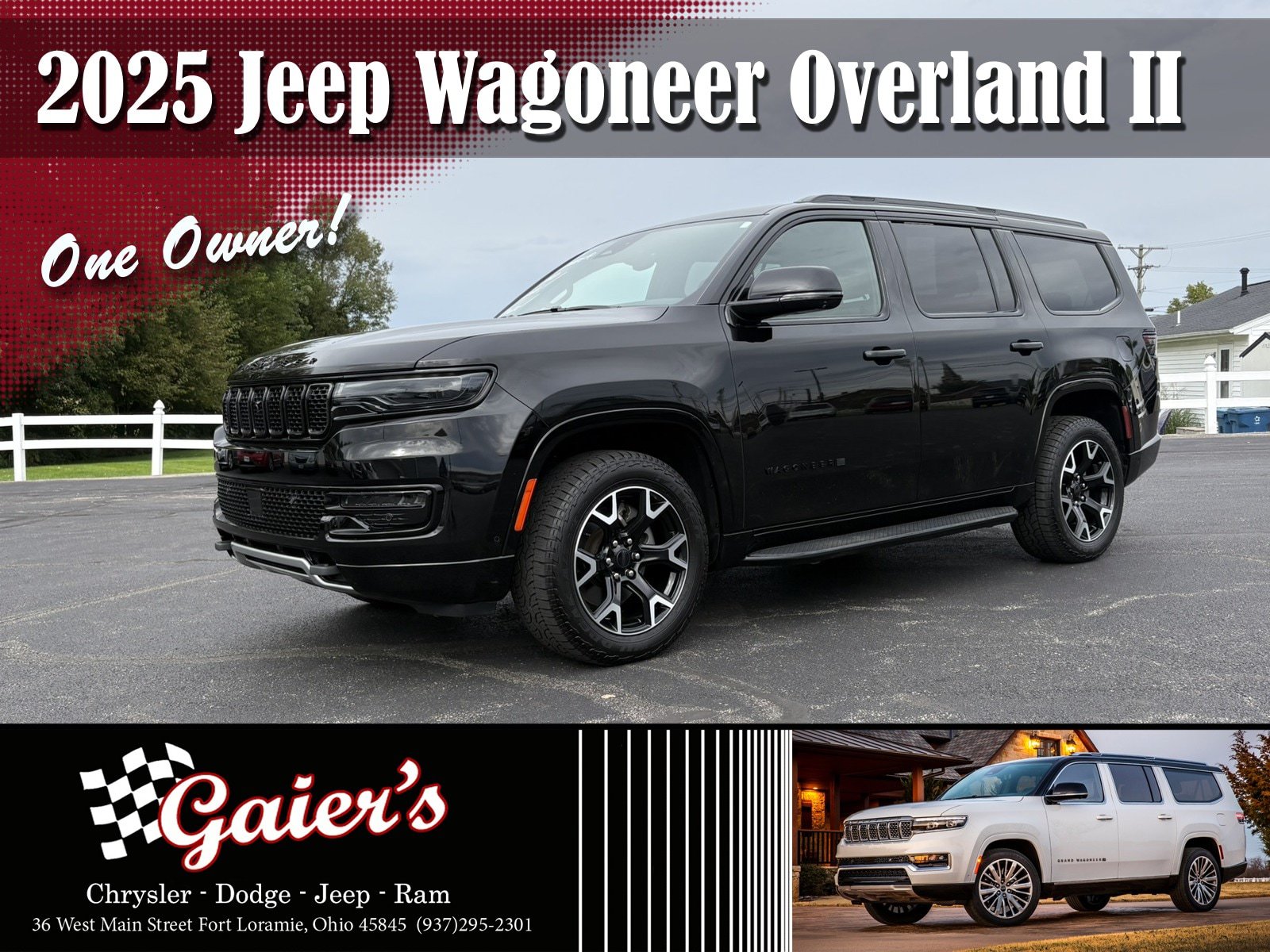 Used 2025 Jeep Wagoneer Series II AWD/4WD image 1