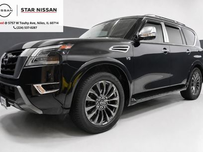 Used 2021 Nissan Armada Platinum w/ Captain's Chairs Package