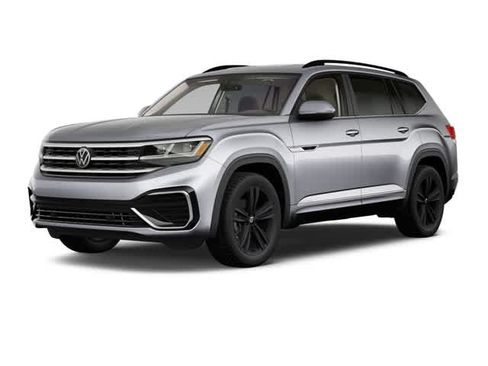 Used 2021 Volkswagen Atlas SE w/ Panoramic Sunroof Package FWD image 1